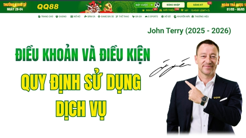 Điều Khoản Và Điều Kiện QQ88 – Quy Định Sử Dụng Dịch Vụ - win593.lol