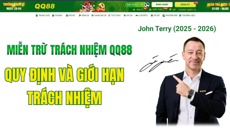 Miễn Trừ Trách Nhiệm QQ88 – Quy Định Và Giới Hạn Trách Nhiệm - win593.lol