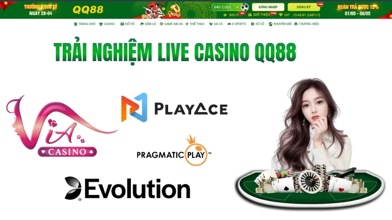 Casino QQ88 – Trải Nghiệm Live Casino Trực Tuyến 2026 - win593.lol